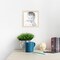 ArtToFrames 14x14 Inch Picture Frame, This 1.25 Inch Custom Wood Poster Frame is Available in Multiple Colors, Great for Your Art or Photos - Comes with Regular Glass and Corrugated Backing (A40JZ)